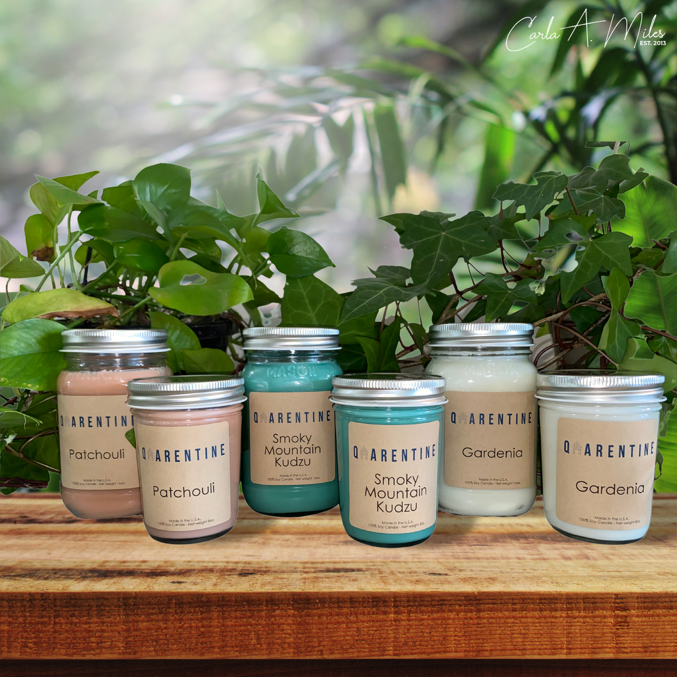 Organic Soy Wax Candles