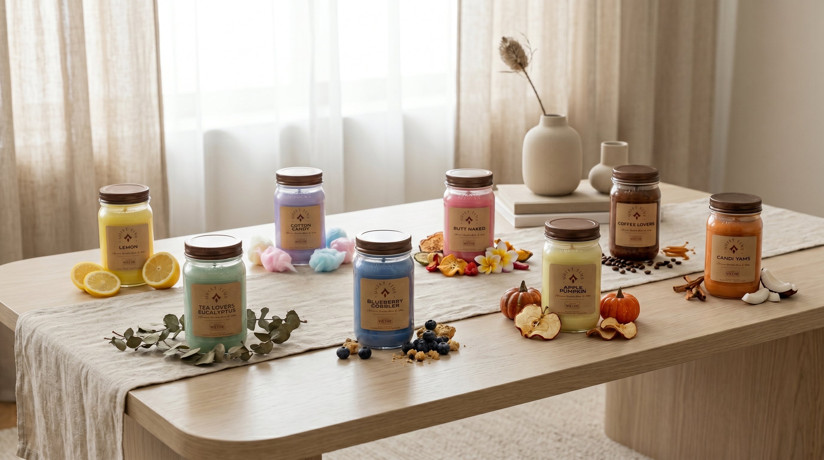 Organic Soy Wax Candles