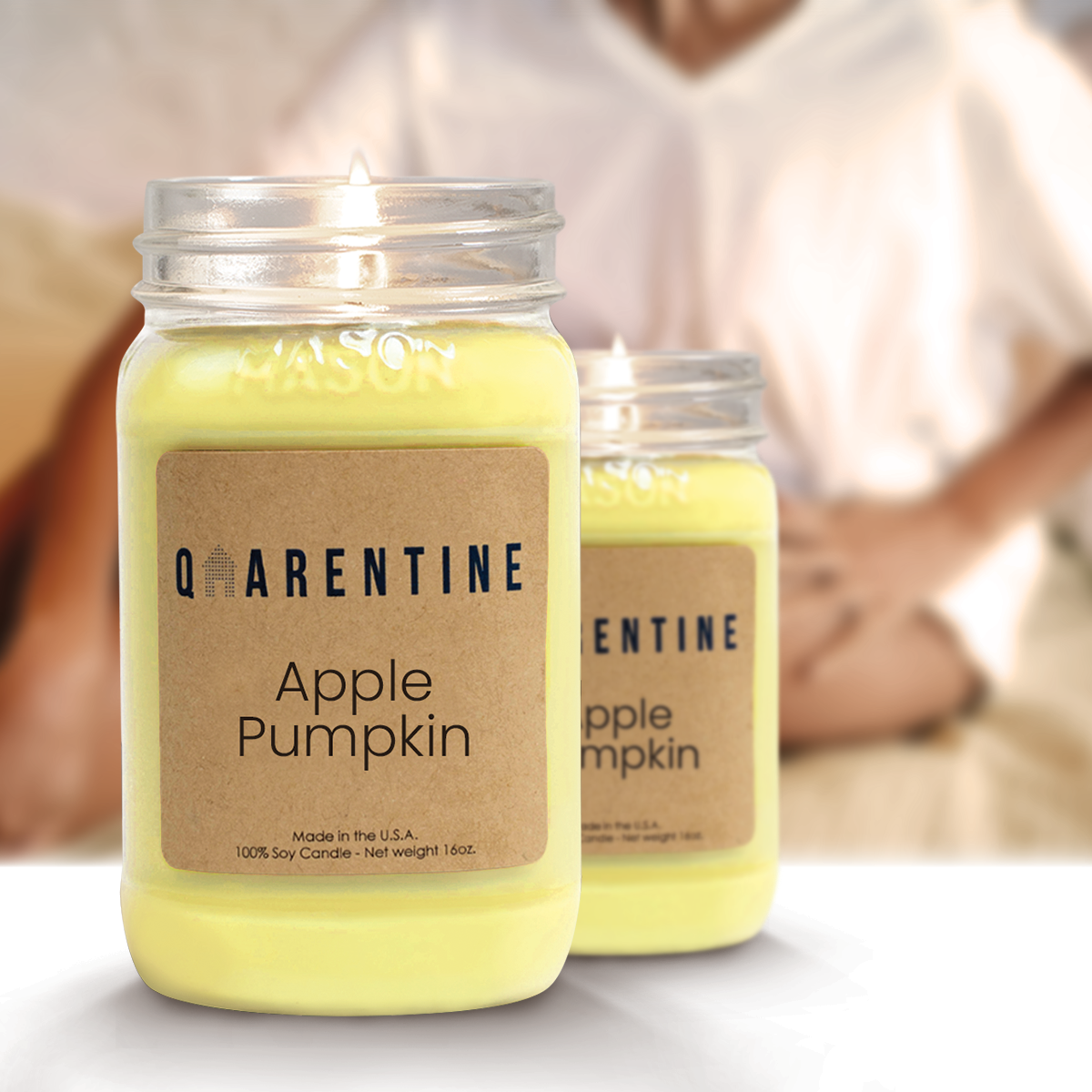 Apple Pumpkin | Pure Soy Wax Candle | Made in USA