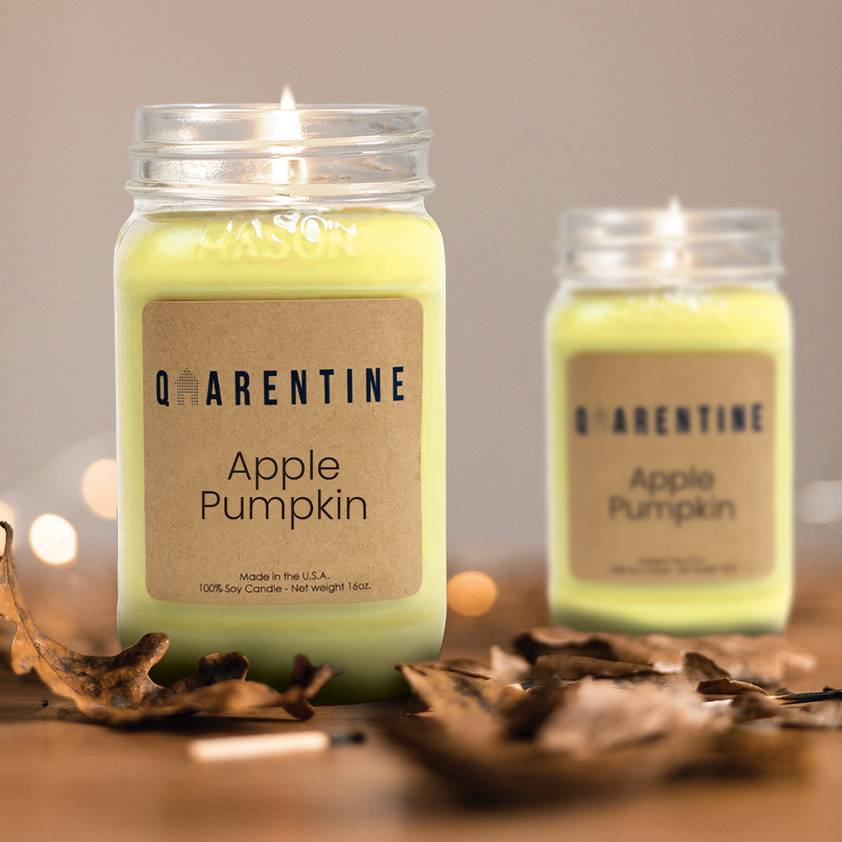 Apple Pumpkin | Pure Soy Wax Candle | Made in USA