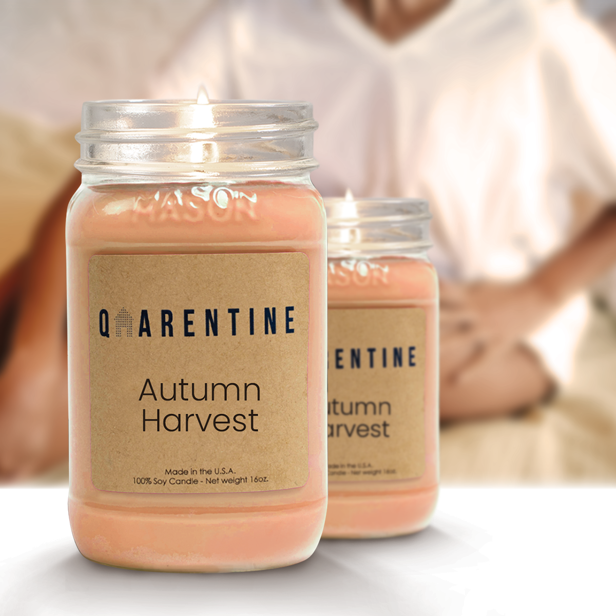 Autumn Harvest Soy Candle | Pure Soy Wax Candle | Made in USA