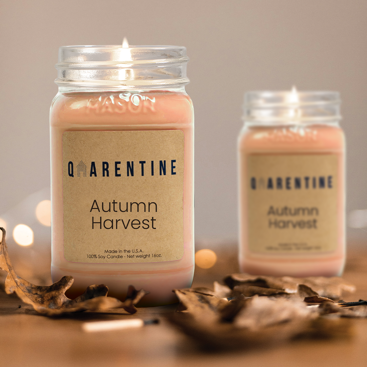 Autumn Harvest Soy Candle | Pure Soy Wax Candle | Made in USA
