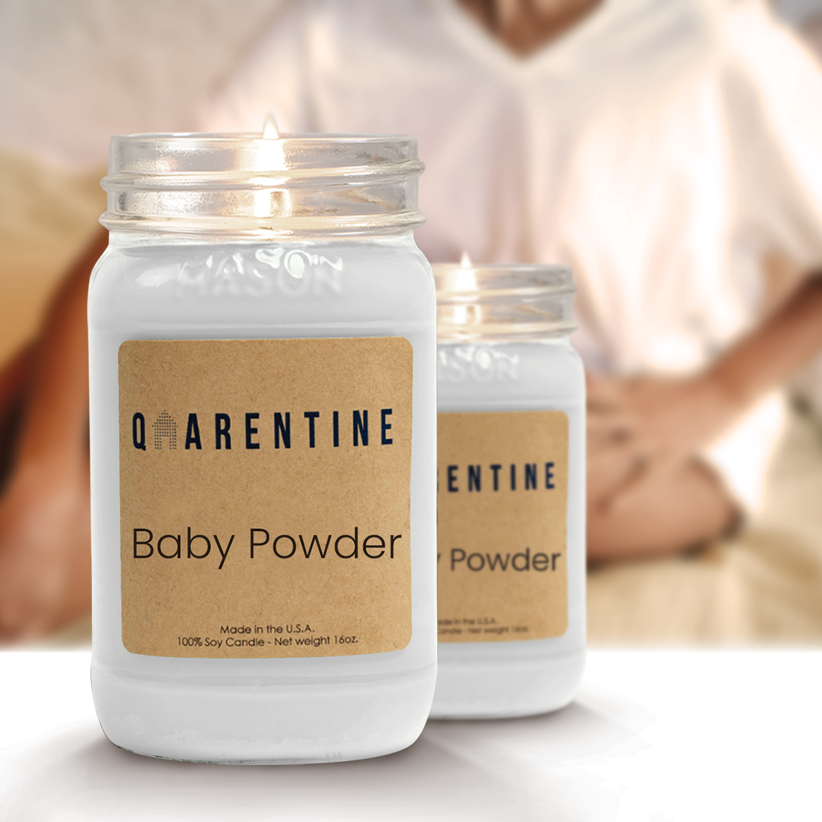 Baby Powder | Pure Soy Wax Candle | Made in USA