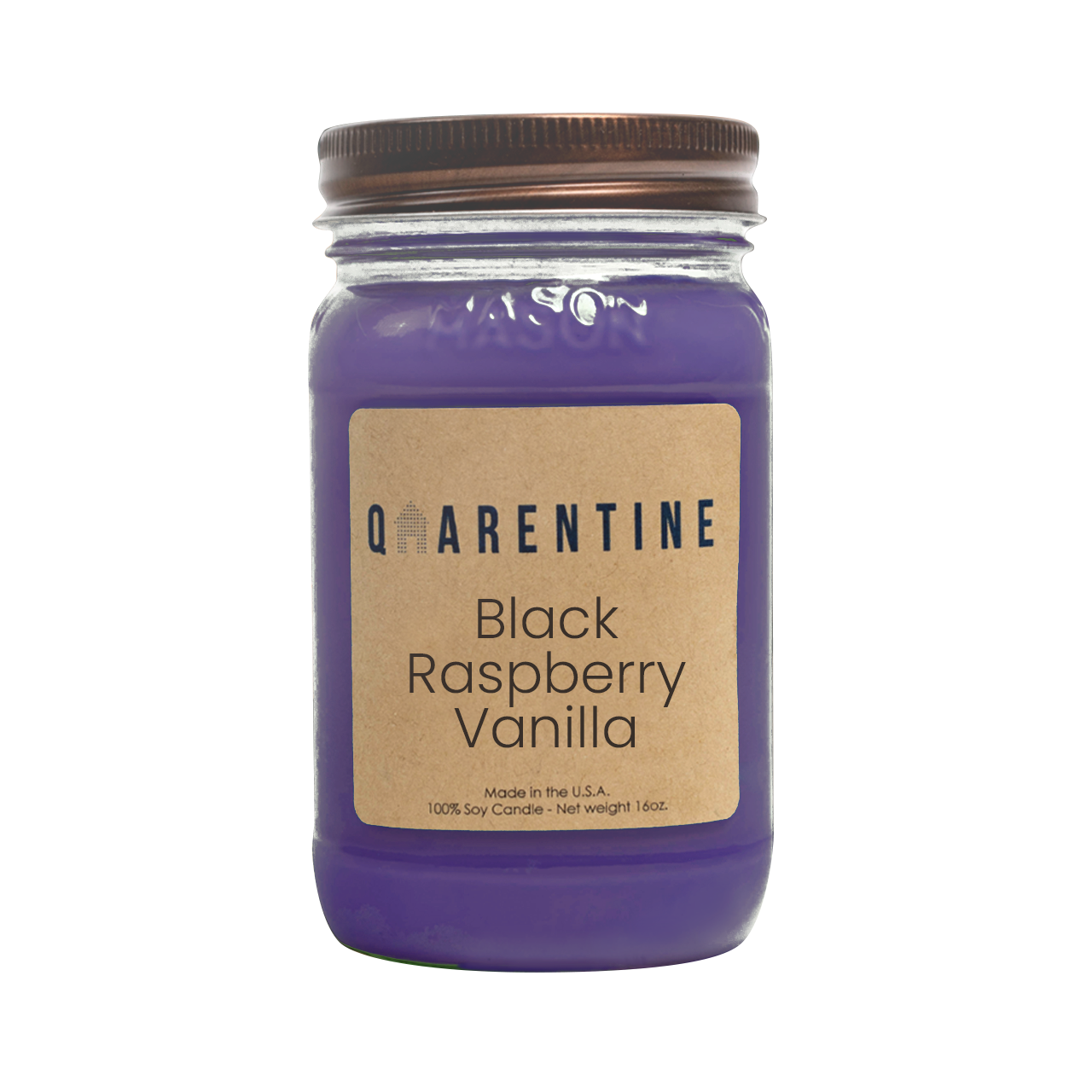 Black Raspberry Vanilla | Pure Soy Wax Candle | Made in USA