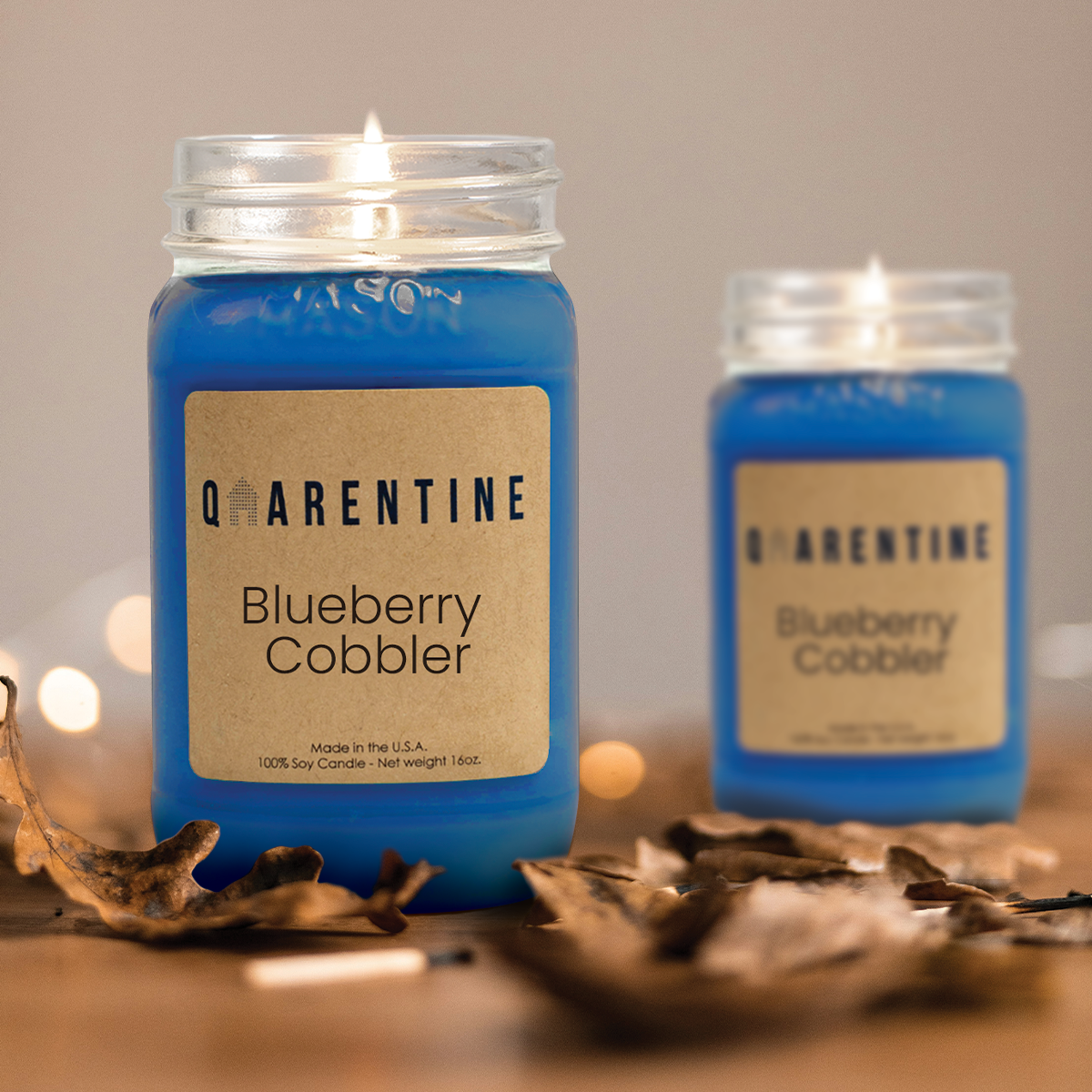Blueberry Cobbler | Pure Soy Wax Candle | Made in USA