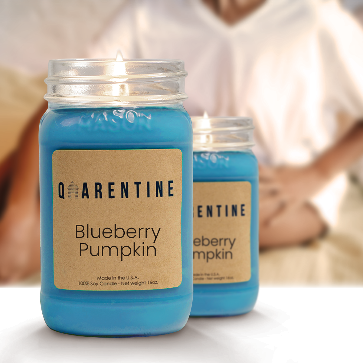 Blueberry Pumpkin | Pure Soy Wax Candle | Made in USA