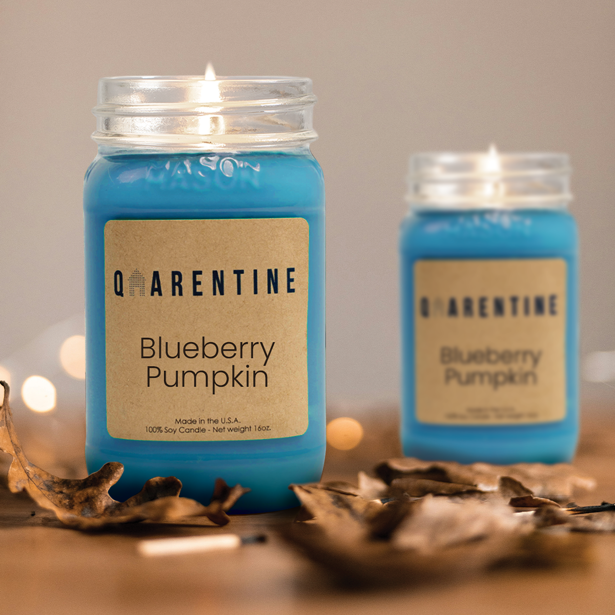 Blueberry Pumpkin | Pure Soy Wax Candle | Made in USA