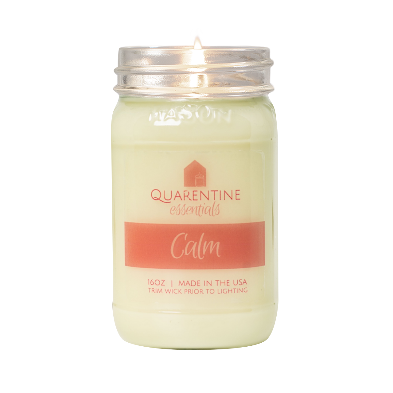 Calm | Pure Soy Wax Candle | Made in USA