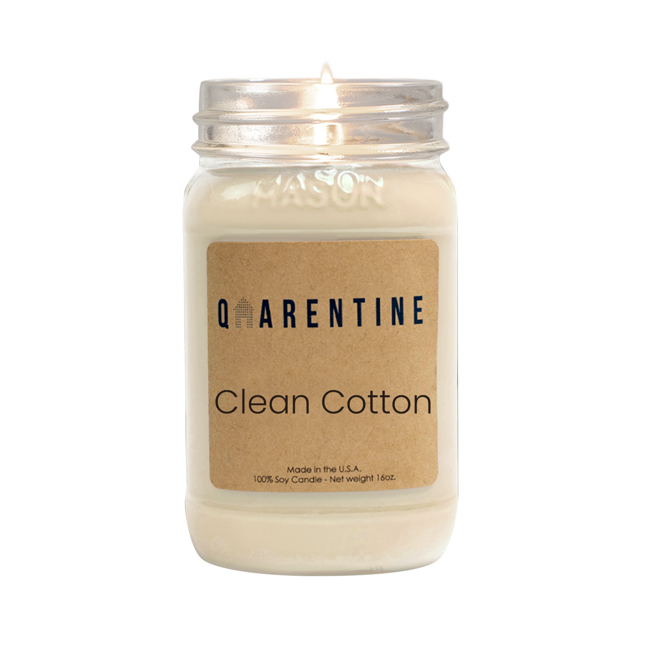 Clean Cotton | Pure Soy Wax Candle | Made in USA