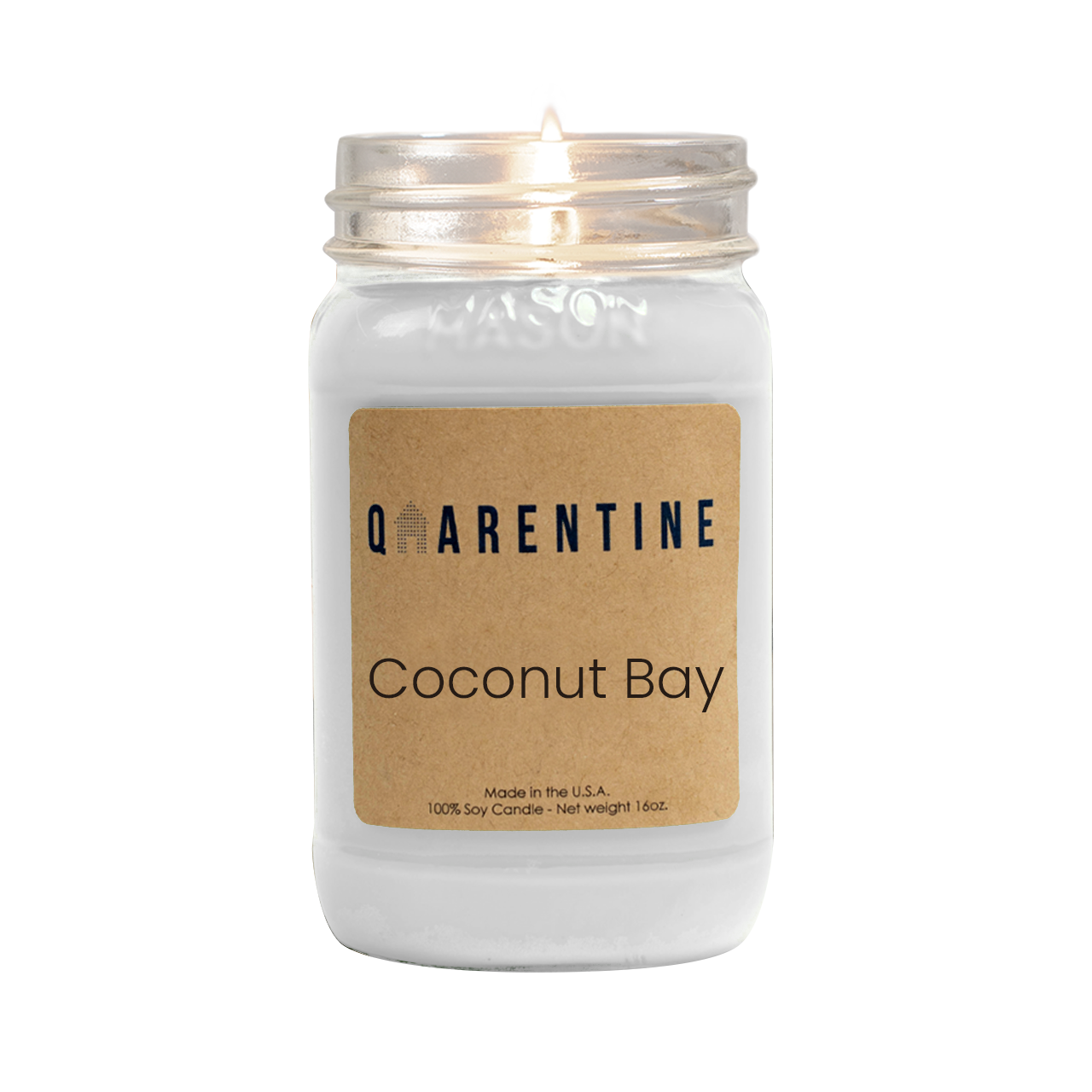 Coconut Bay | Pure Soy Wax Candle | Made in USA