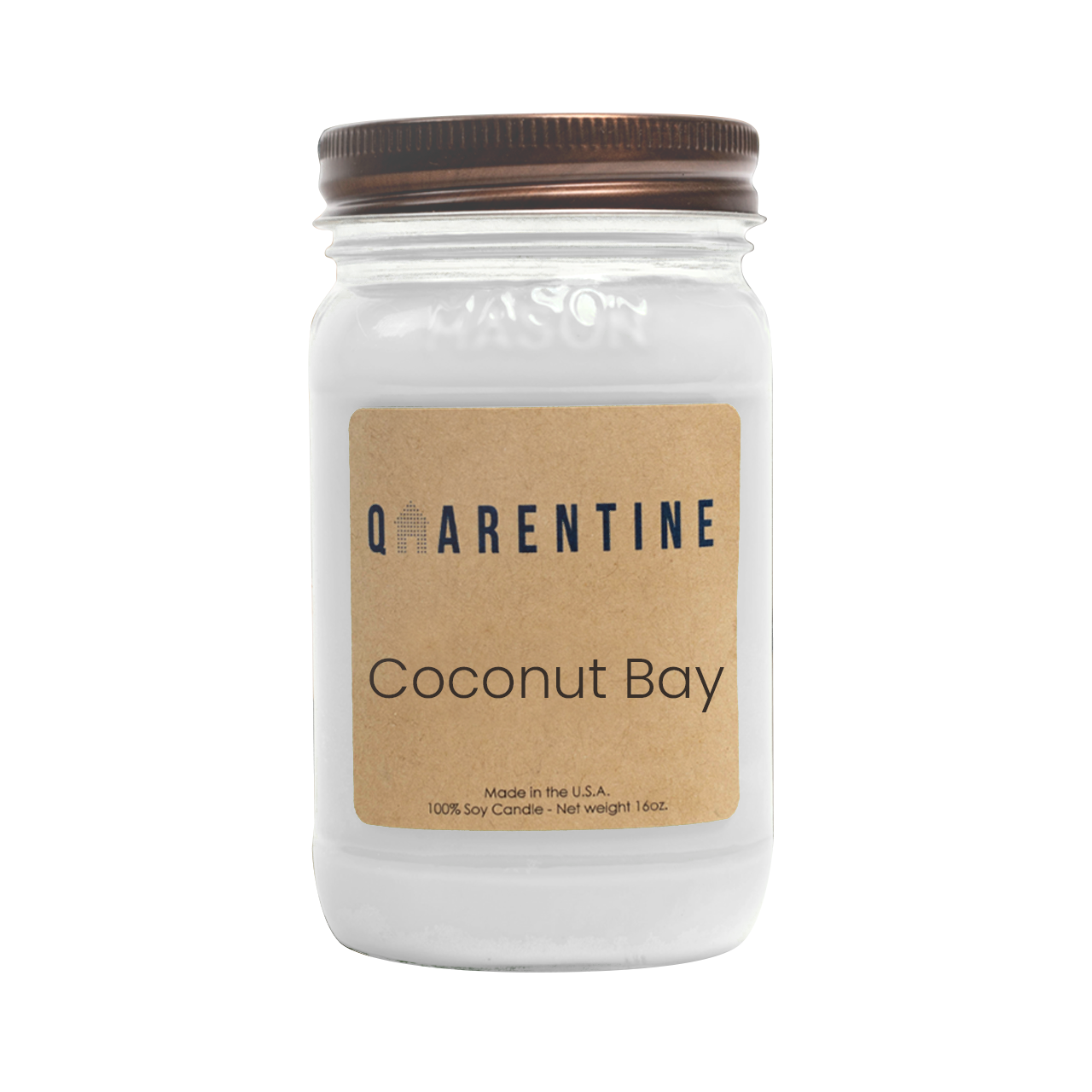 Coconut Bay | Pure Soy Wax Candle | Made in USA