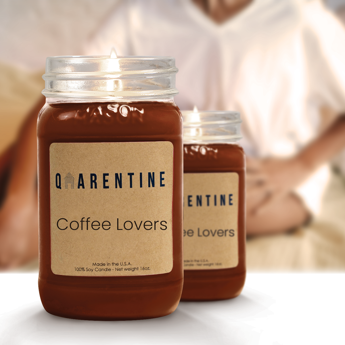 Coffee Lovers | Pure Soy Wax Candle | Made in USA
