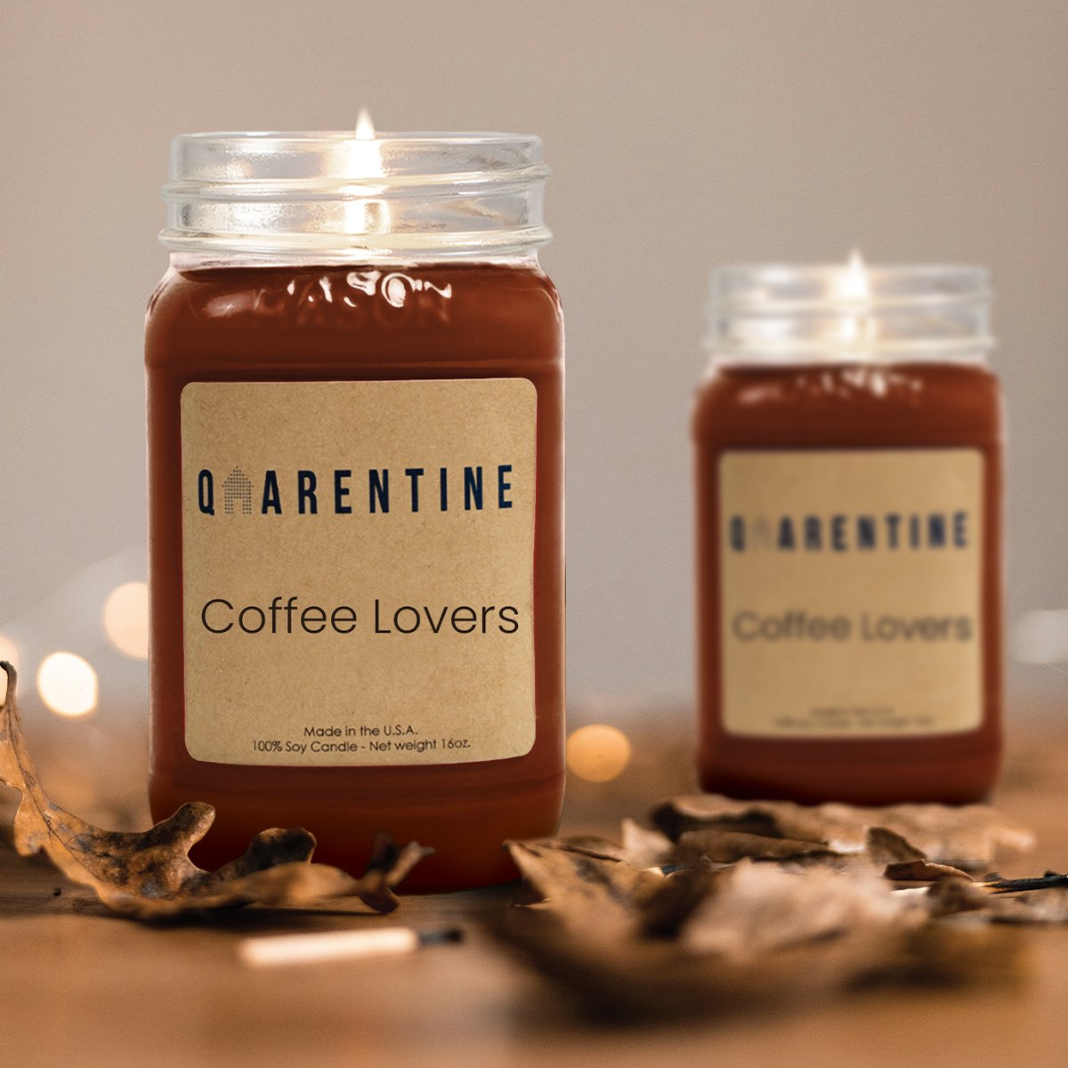 Coffee Lovers | Pure Soy Wax Candle | Made in USA