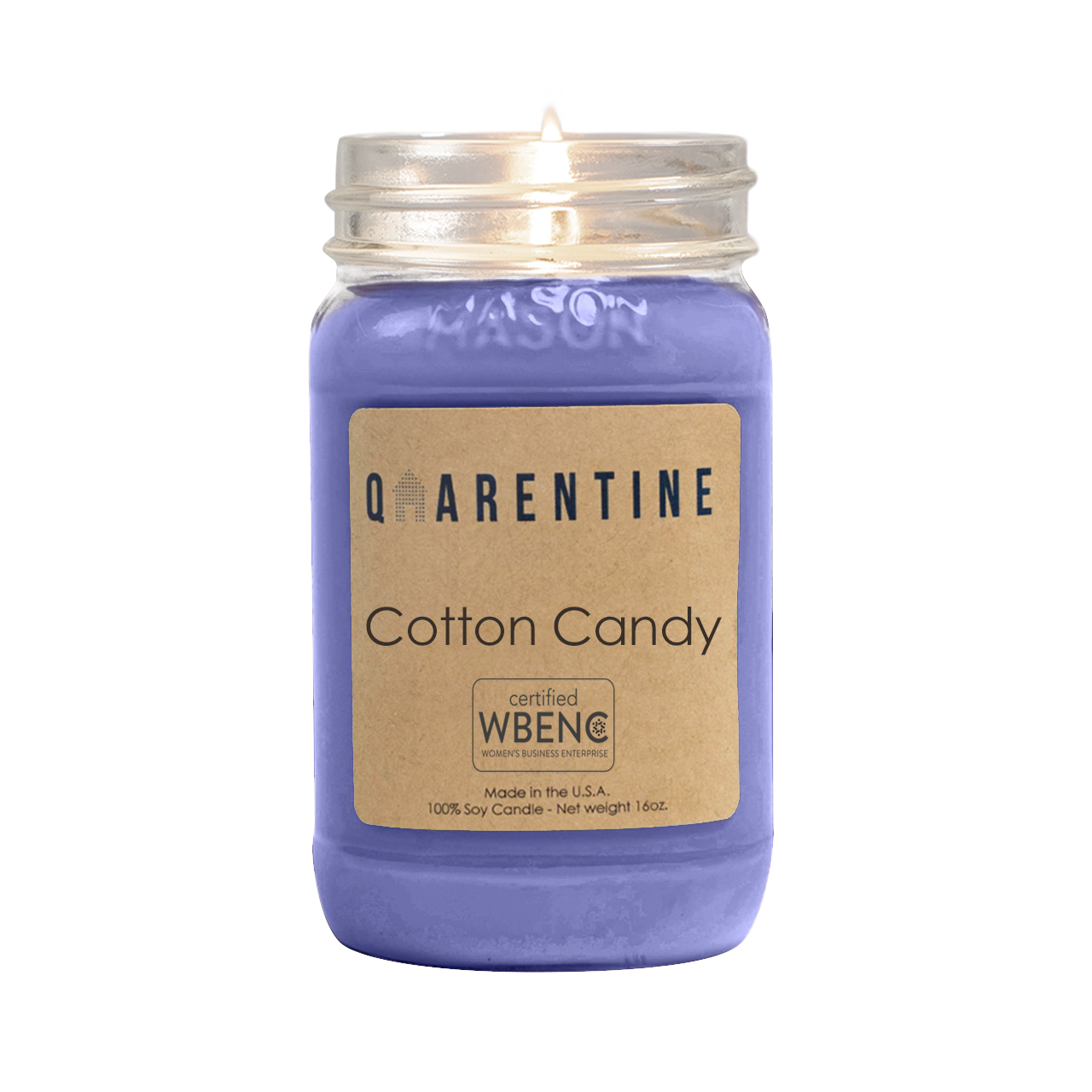 Cotton Candy | Pure Soy Wax Candle | Made in USA