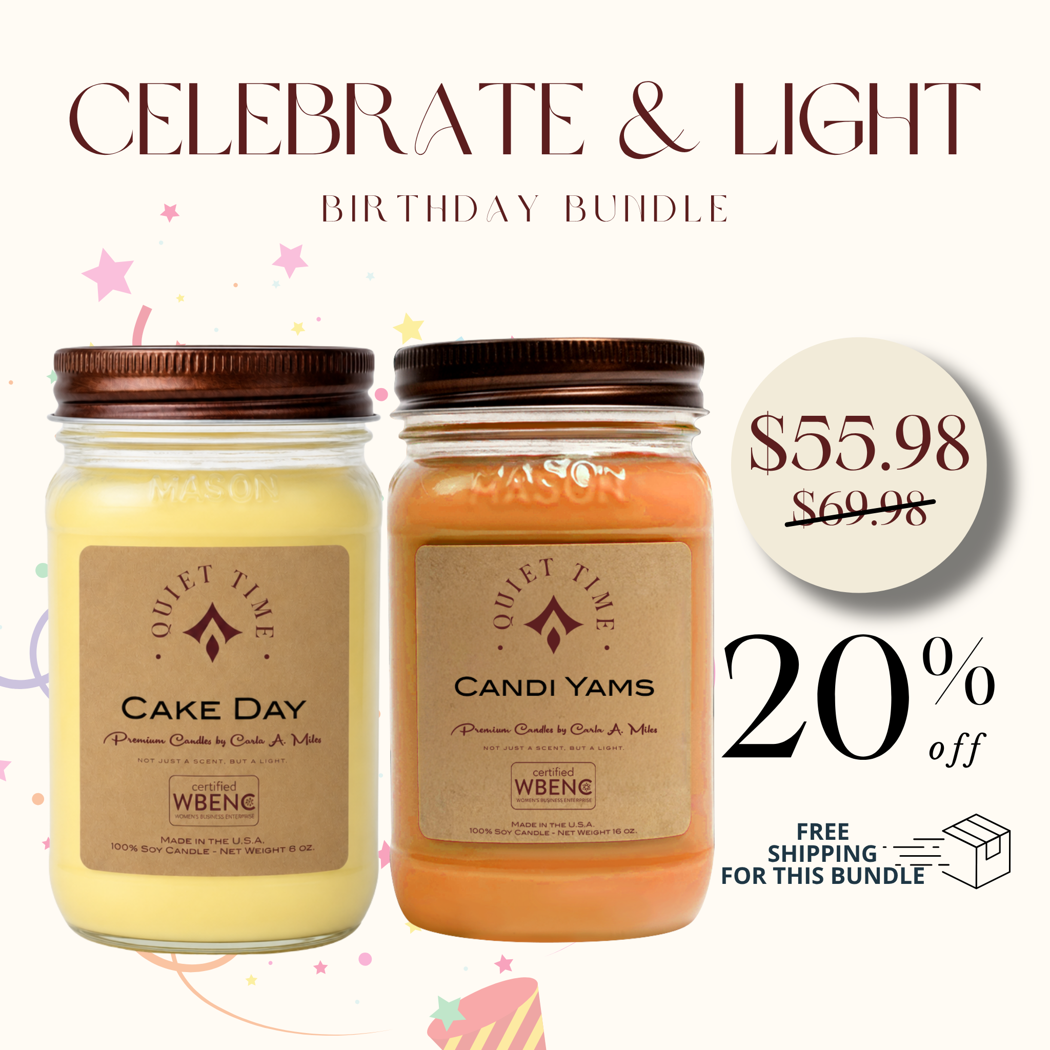 Celebrate and Light - Birthday Bundle