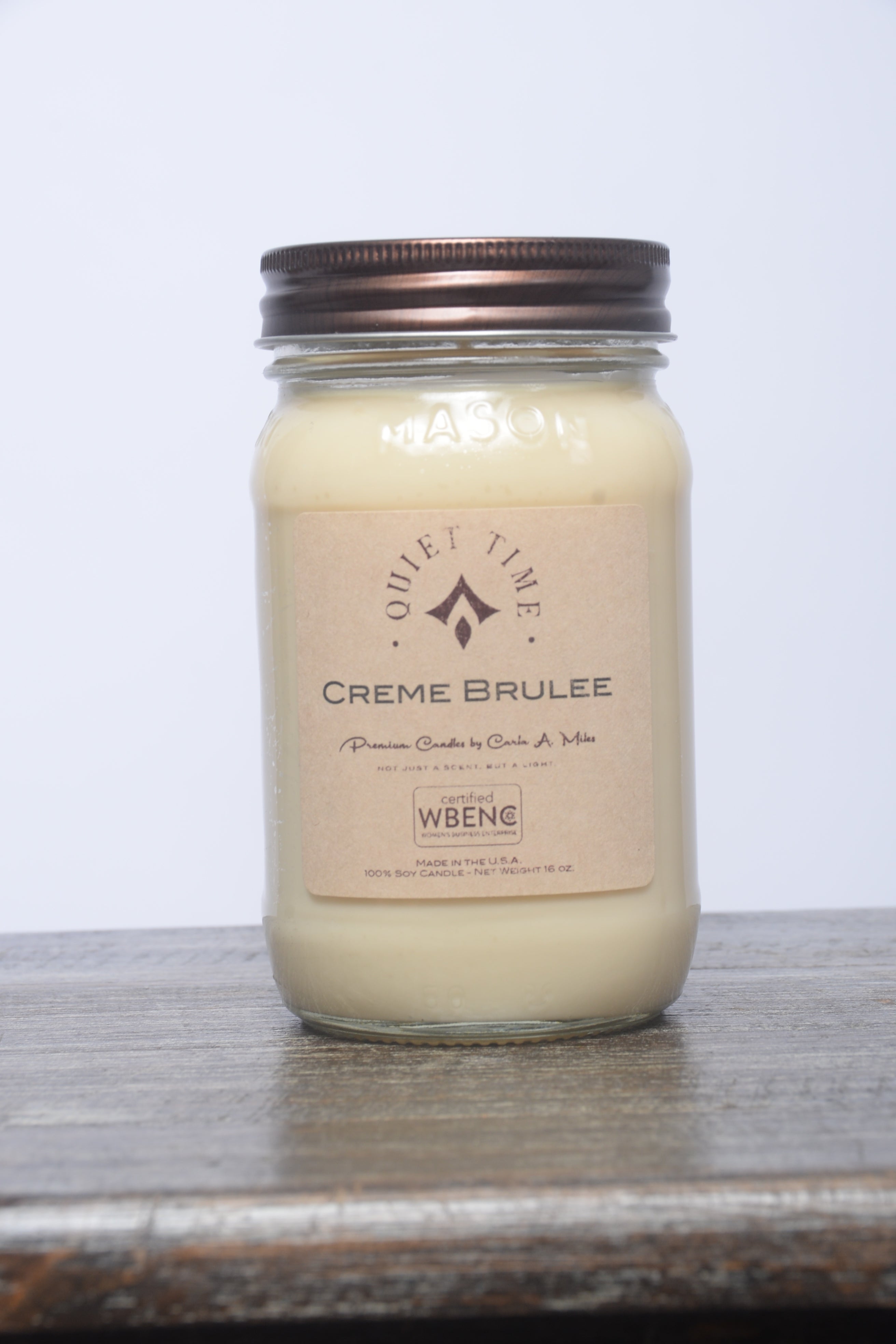 Creme Brulee | Pure Soy Wax Candle | Made in USA