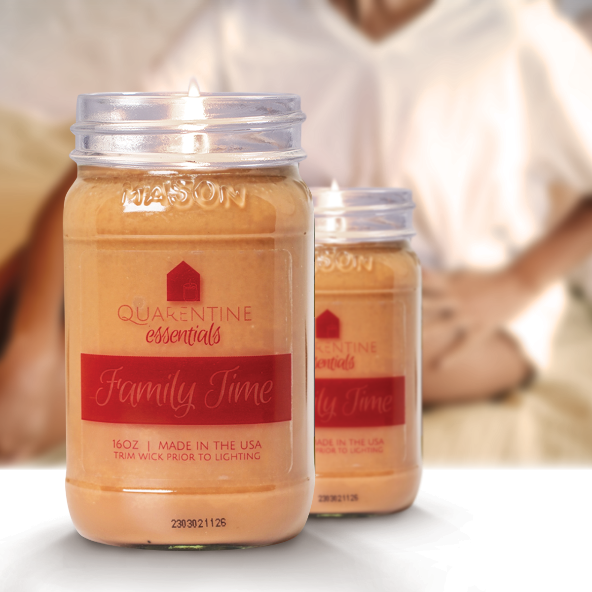 Family Time | Pure Soy Wax Candle | Made in USA