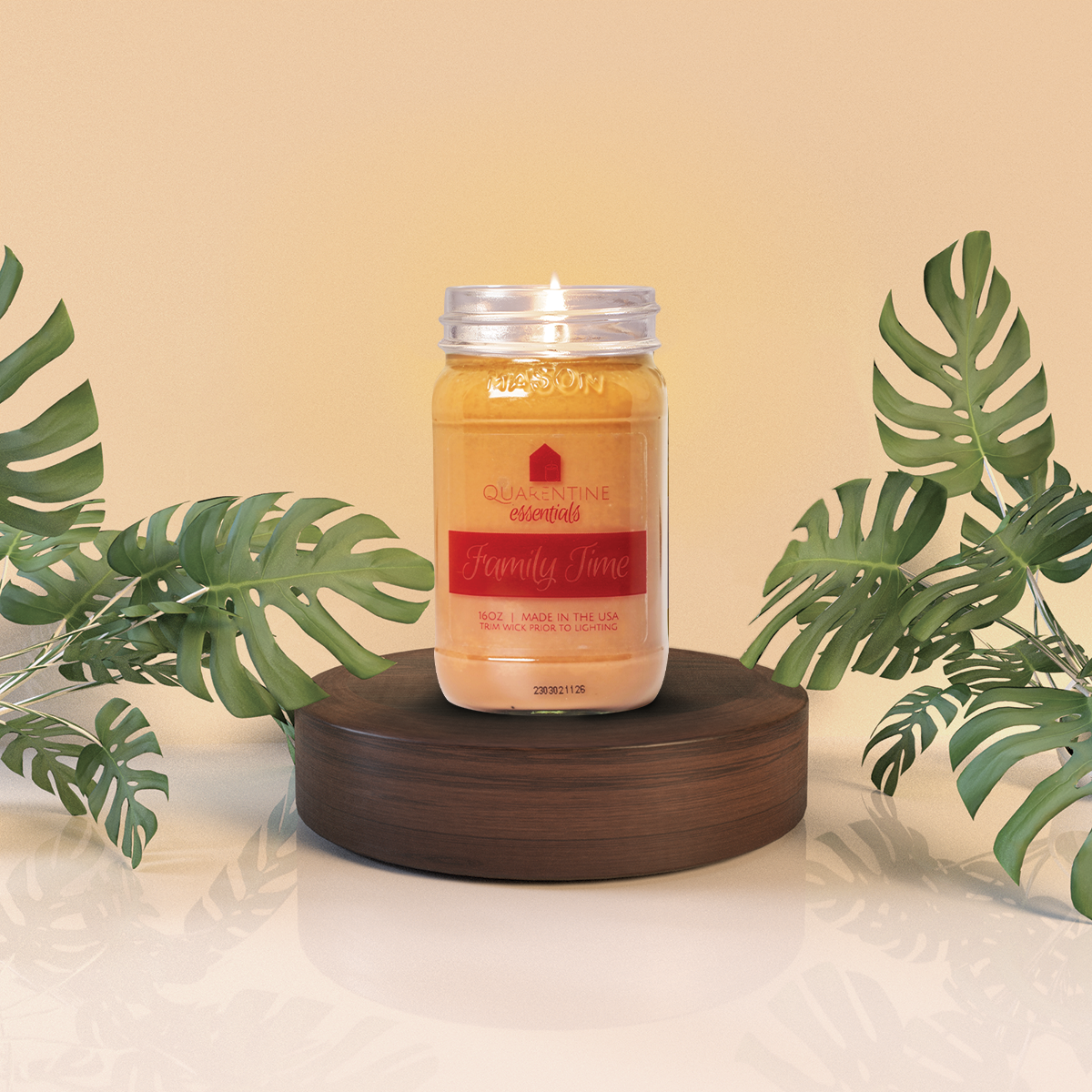 Family Time | Pure Soy Wax Candle | Made in USA