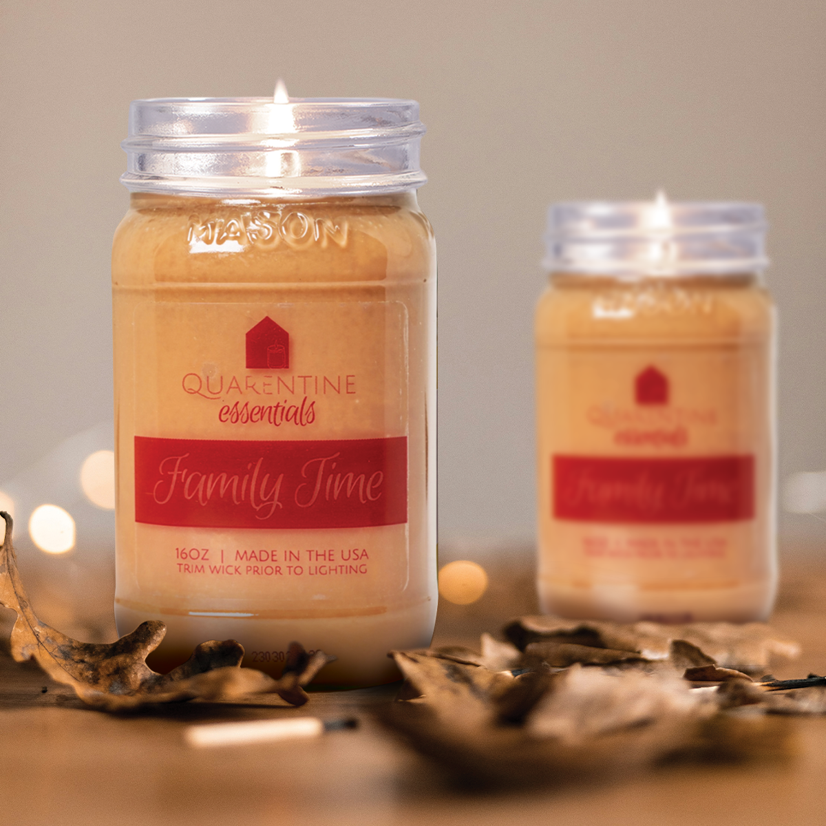 Family Time | Pure Soy Wax Candle | Made in USA
