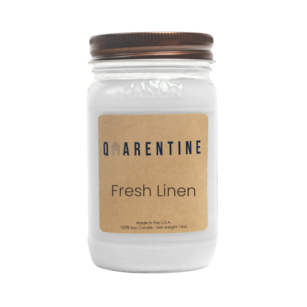 Fresh Linen | Pure Soy Wax Candle | Made in USA