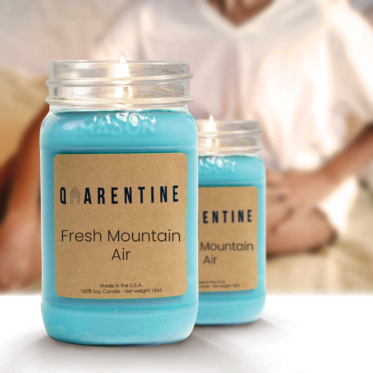 Fresh Mountain Air | Pure Soy Wax Candle | Made in USA