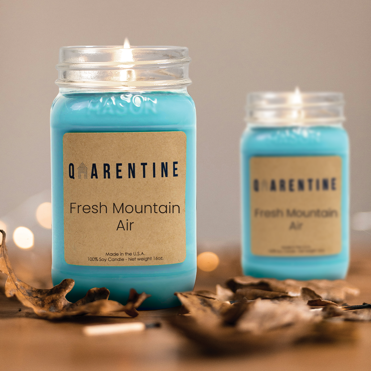 Fresh Mountain Air | Pure Soy Wax Candle | Made in USA