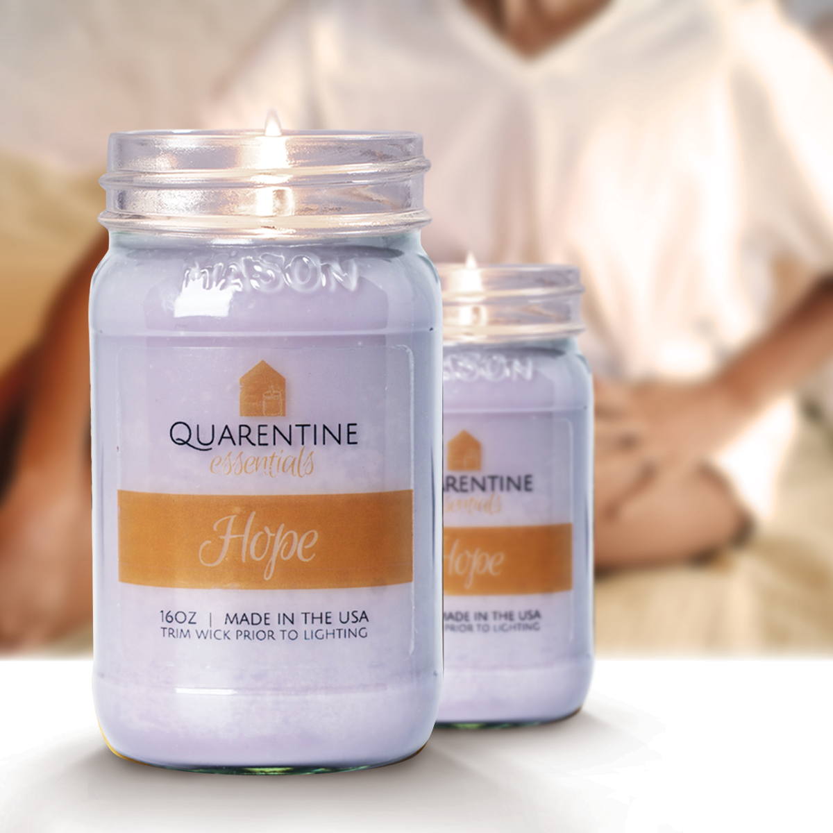 Hope | Pure Soy Wax Candle | Made in USA