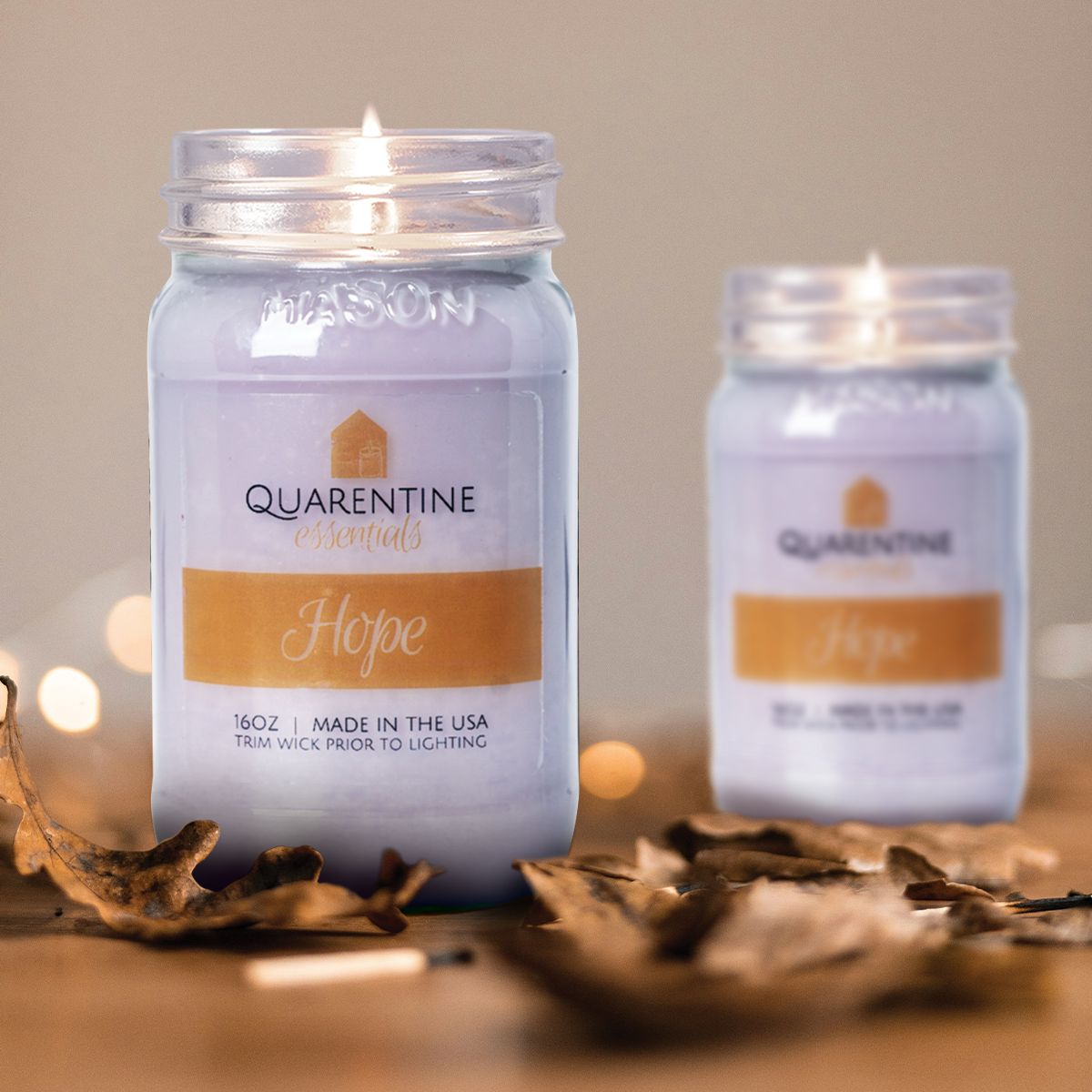 Hope | Pure Soy Wax Candle | Made in USA