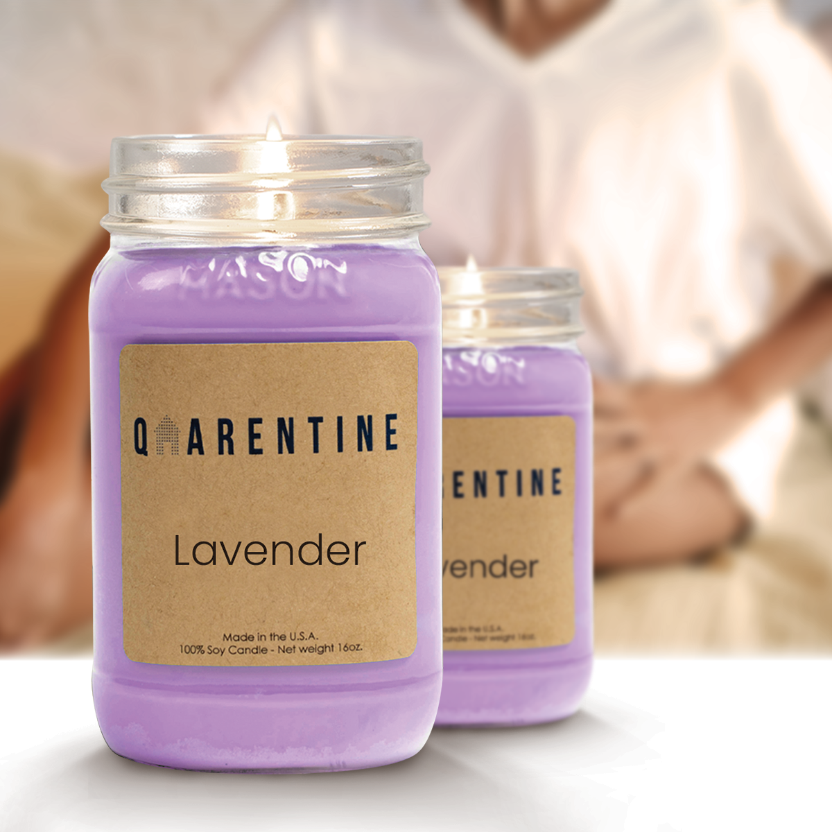 Lavender | Pure Soy Wax Candle | Made in USA