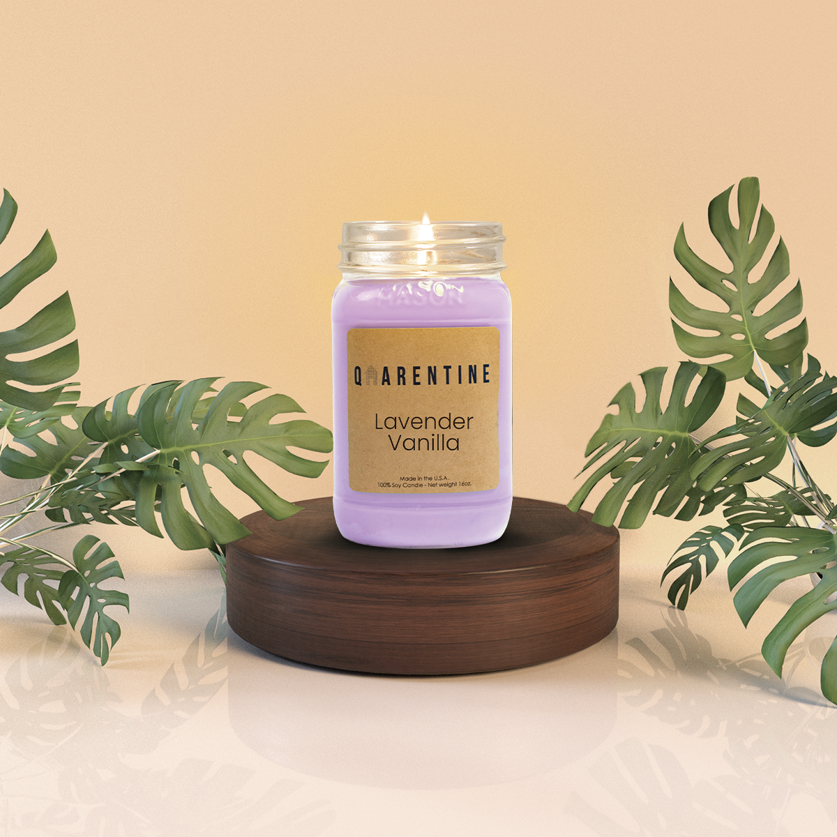 Lavender | Pure Soy Wax Candle | Made in USA