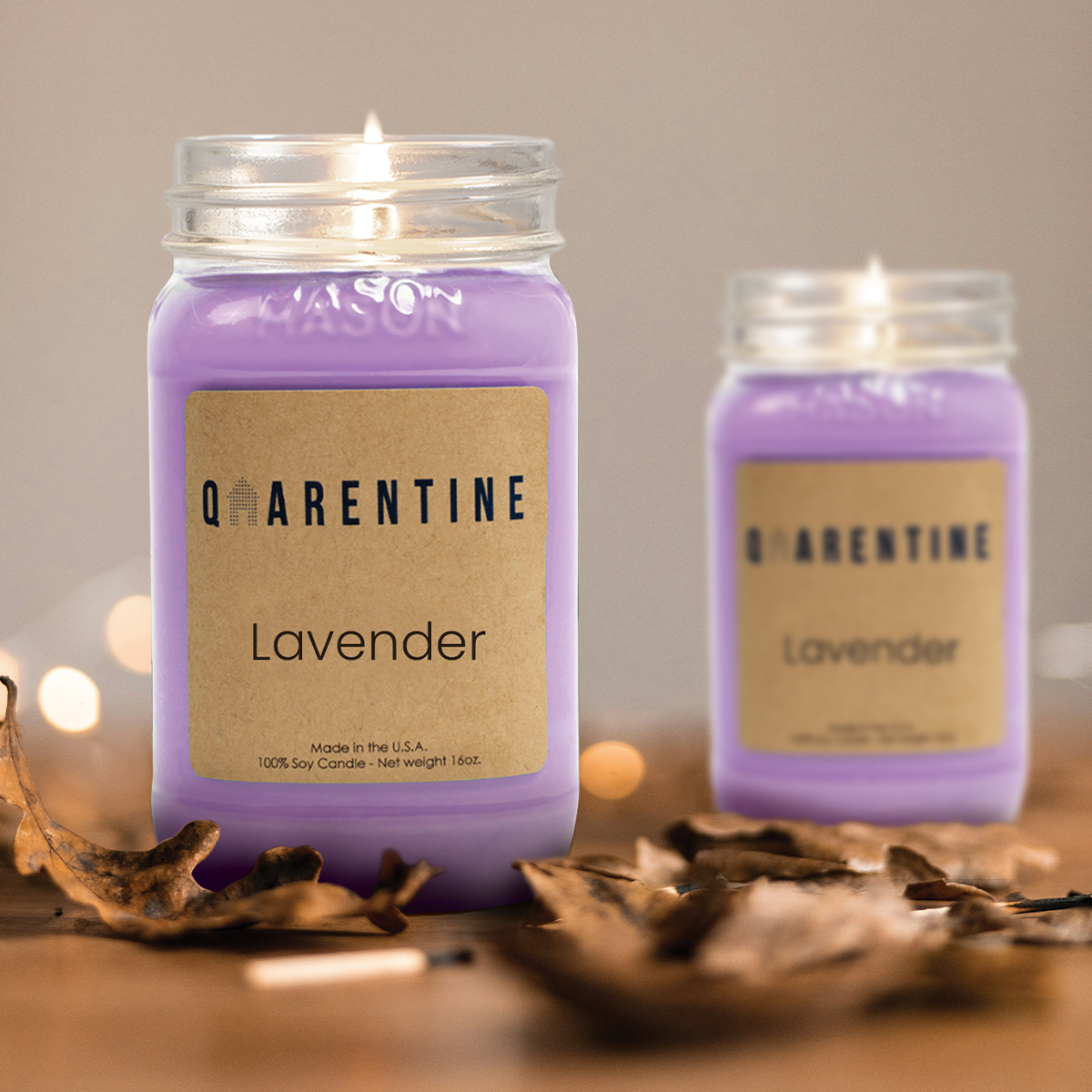 Lavender | Pure Soy Wax Candle | Made in USA