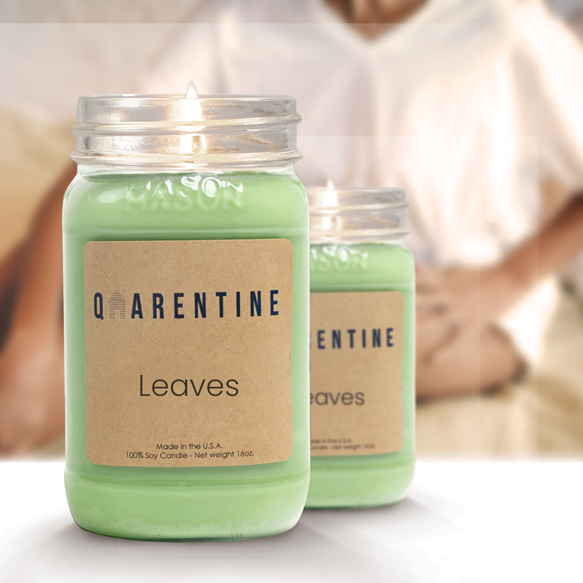 Leaves | Pure Soy Wax Candle | Made in USA