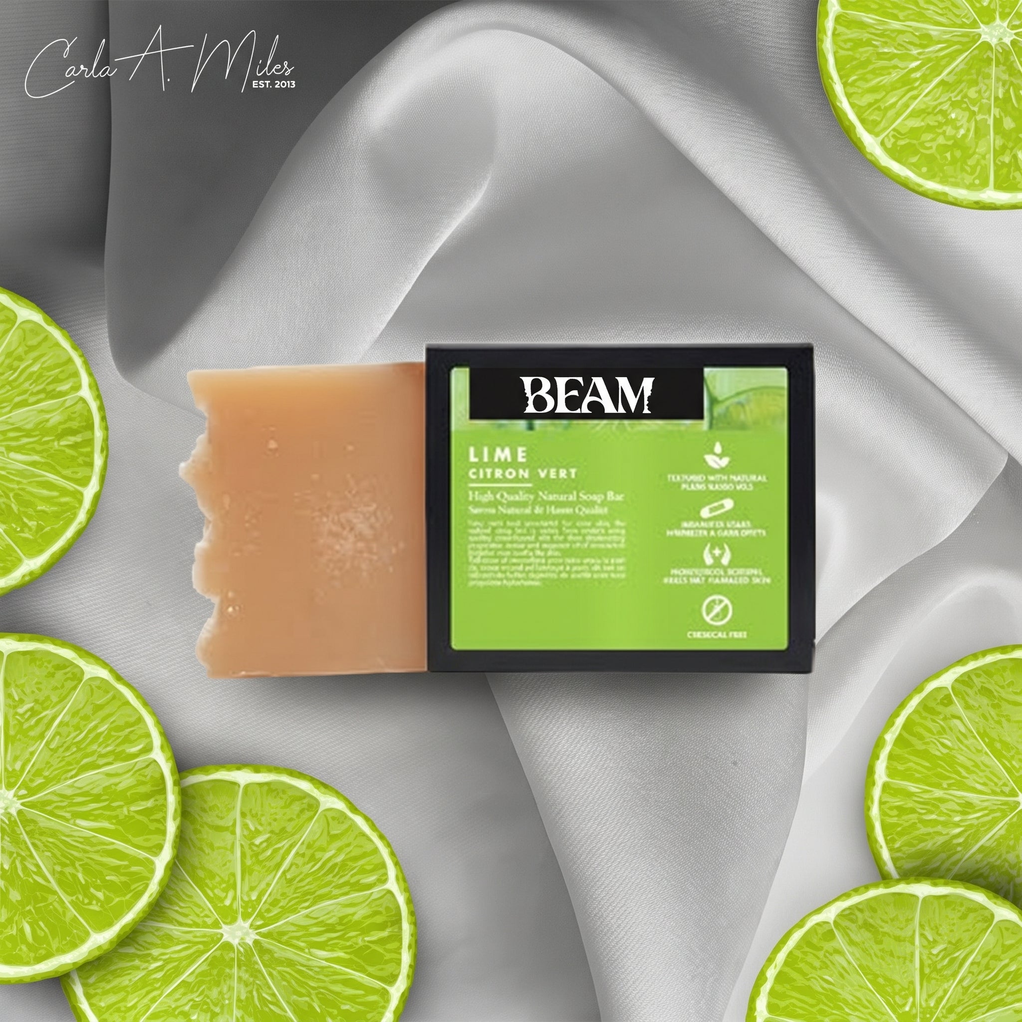 Lime Soap Bar | Chemical Free | All Natural
