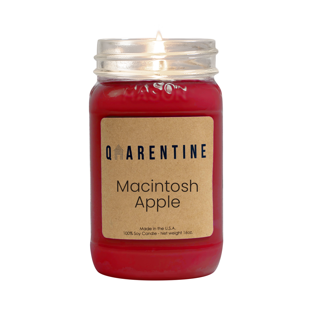 Macintosh Apple | Pure Soy Wax Candle | Made in USA
