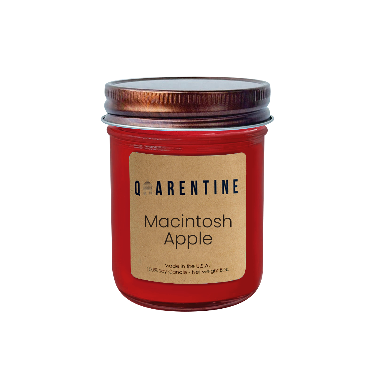 Macintosh Apple | Pure Soy Wax Candle | Made in USA