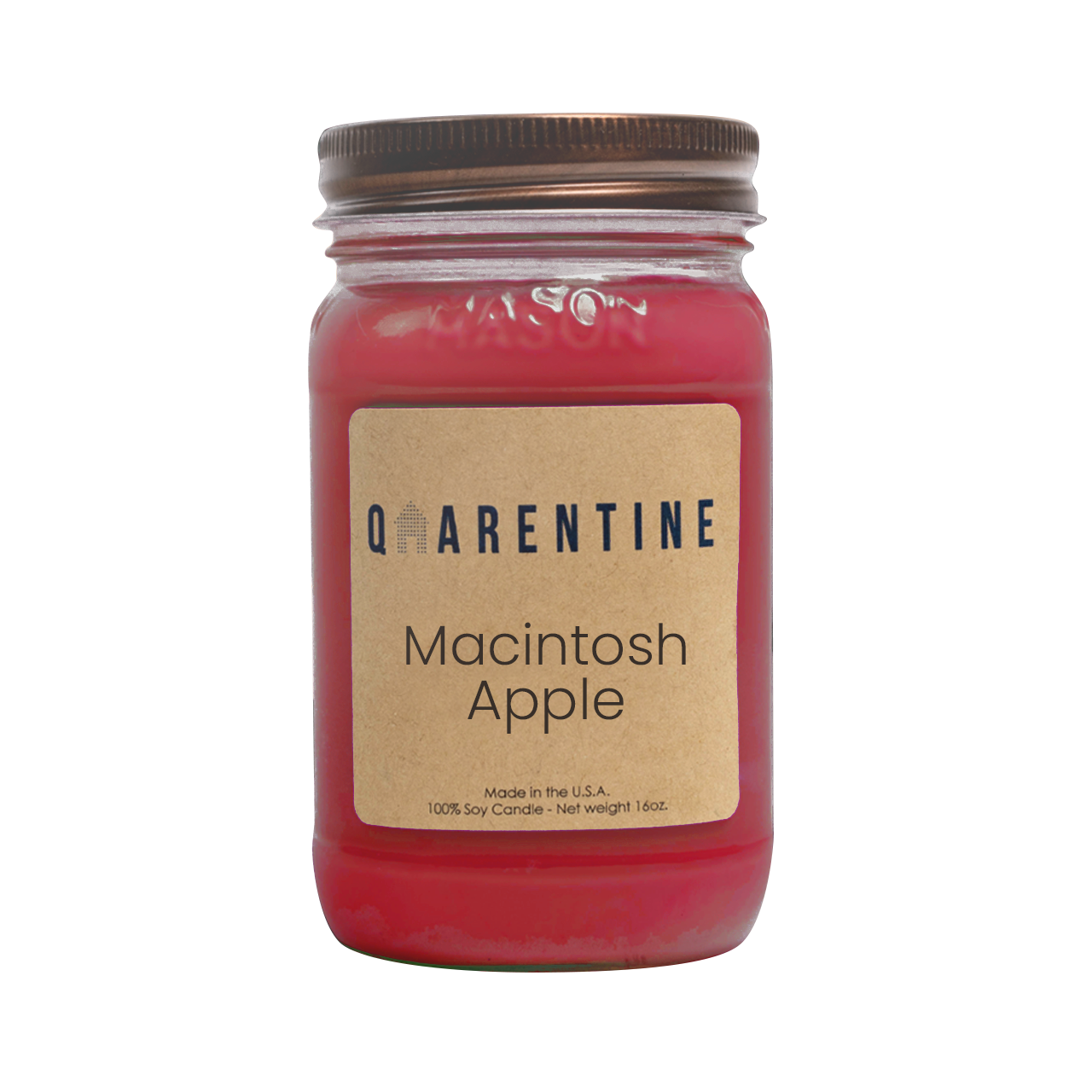 Macintosh Apple | Pure Soy Wax Candle | Made in USA