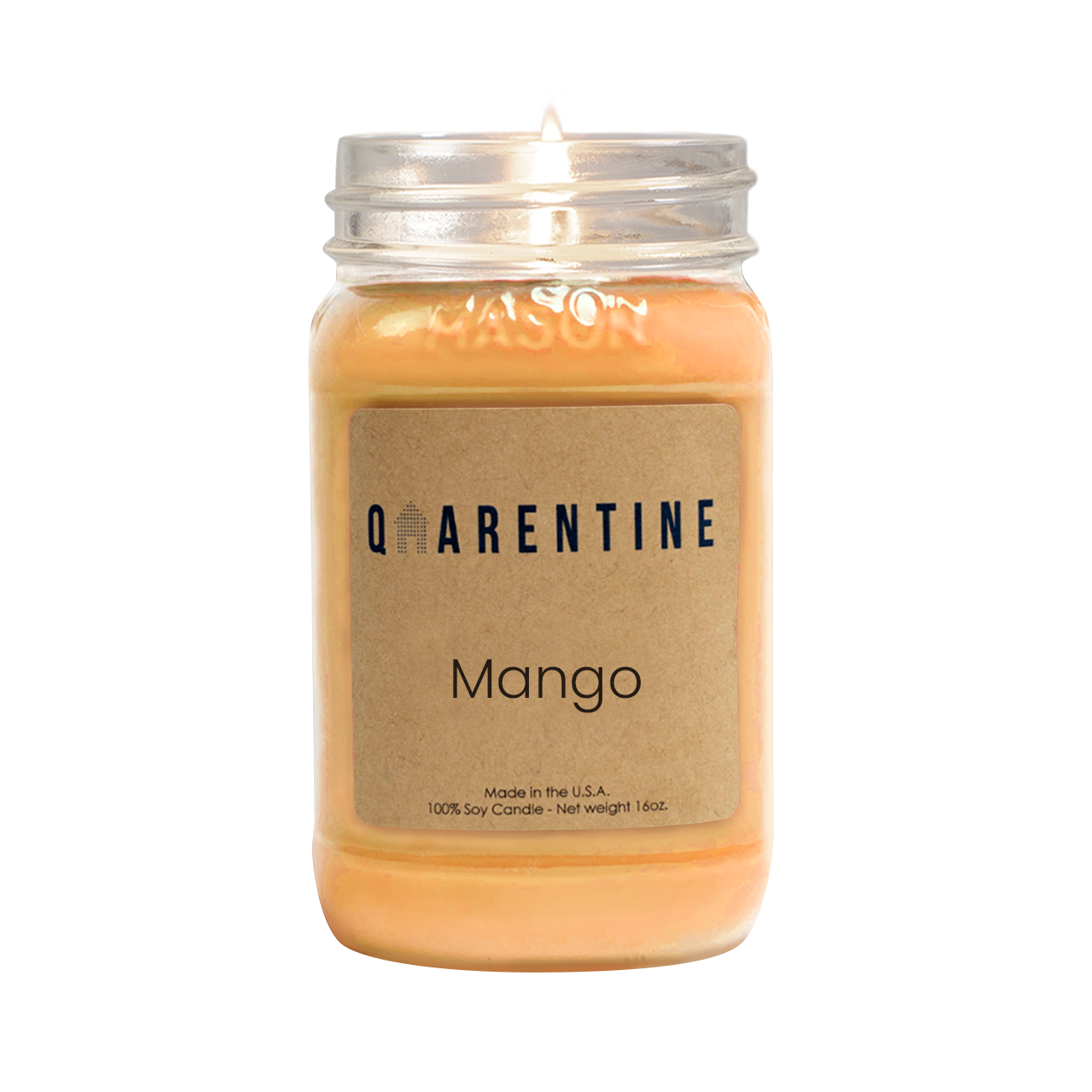 Mango| Pure Soy Wax Candle | Made in USA