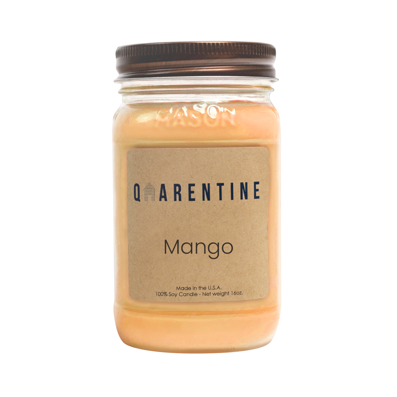 Mango| Pure Soy Wax Candle | Made in USA