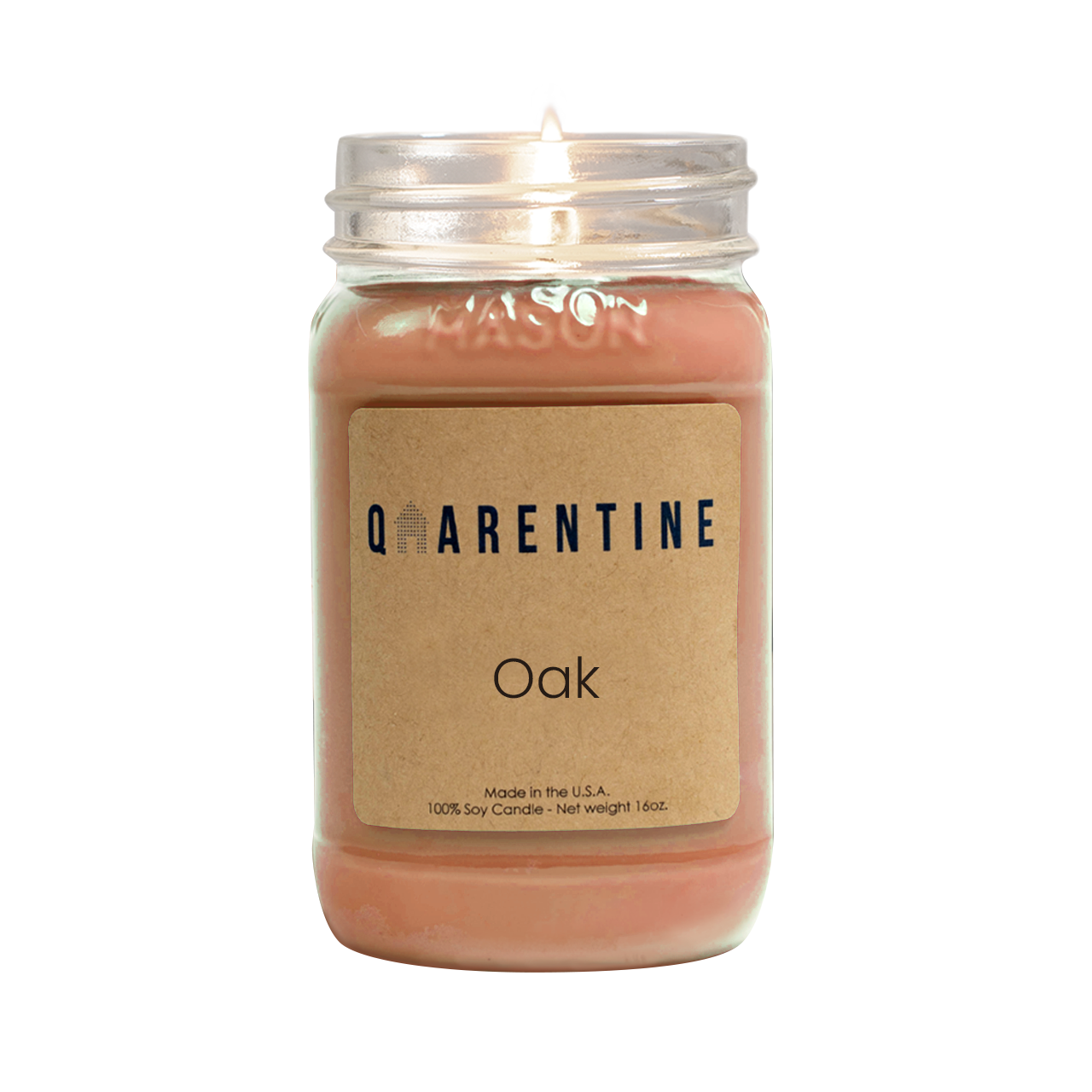 Oak | Pure Soy Wax Candle | Made in USA