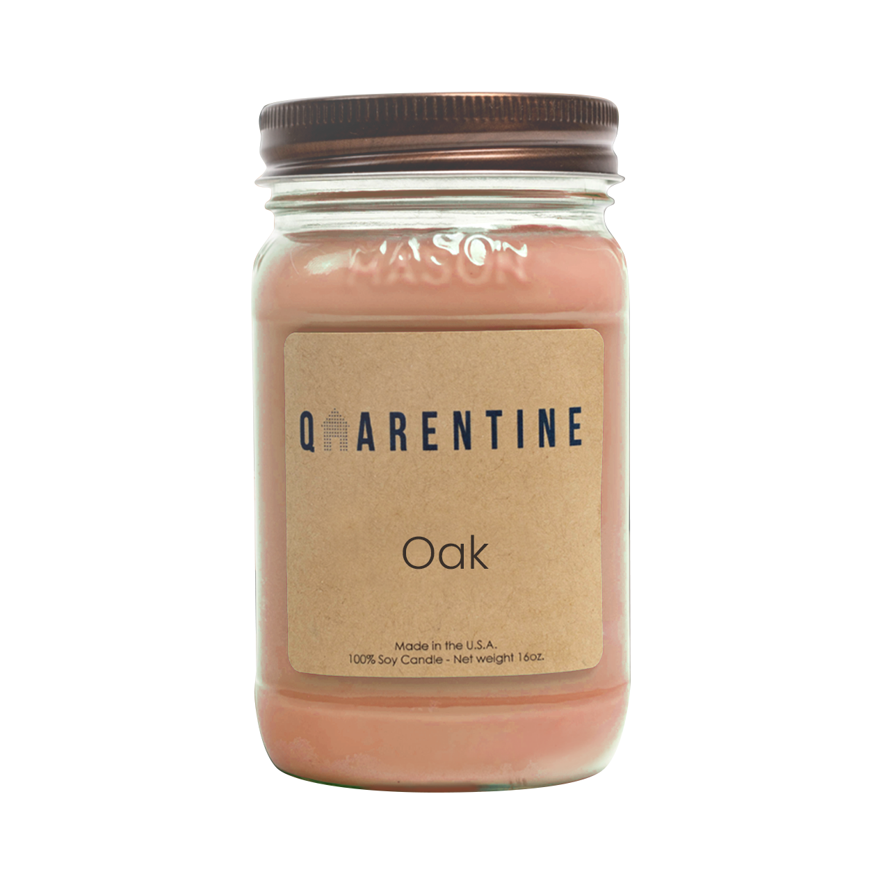 Oak | Pure Soy Wax Candle | Made in USA