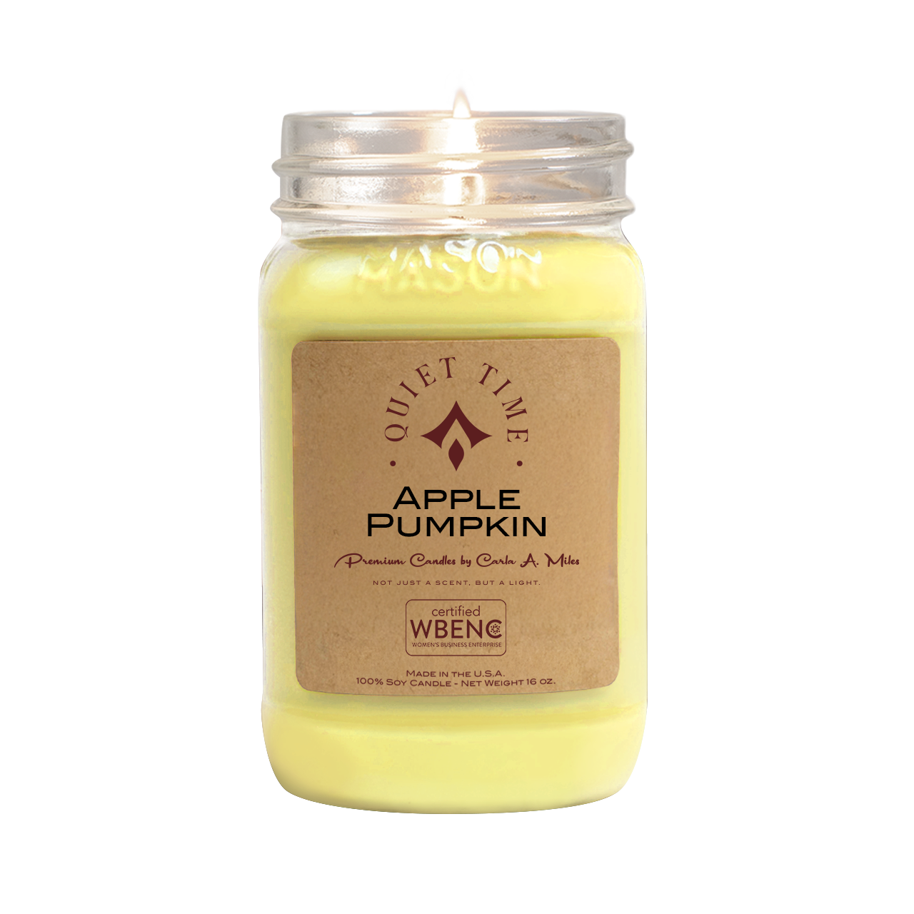 Apple Pumpkin | Pure Soy Wax Candle | Made in USA