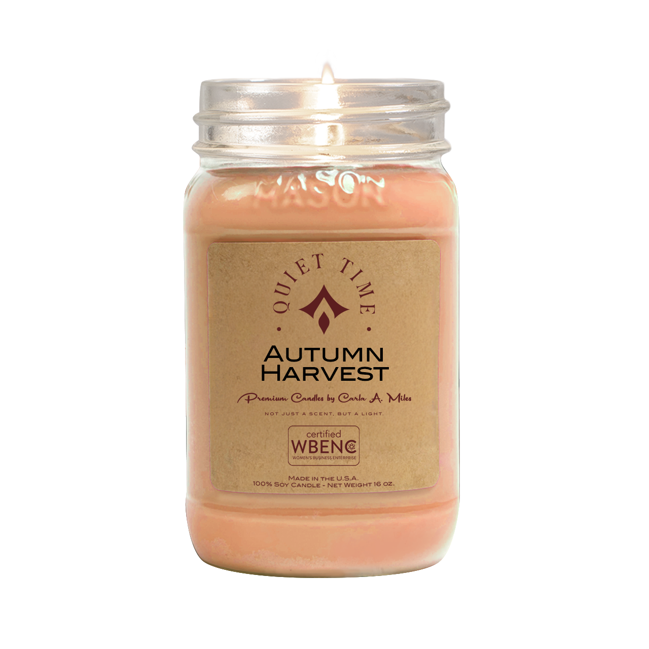 Autumn Harvest Soy Candle | Pure Soy Wax Candle | Made in USA