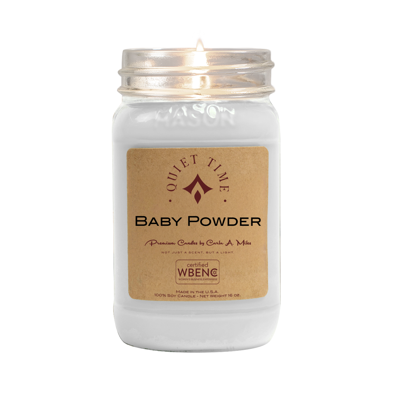 Baby Powder | Pure Soy Wax Candle | Made in USA