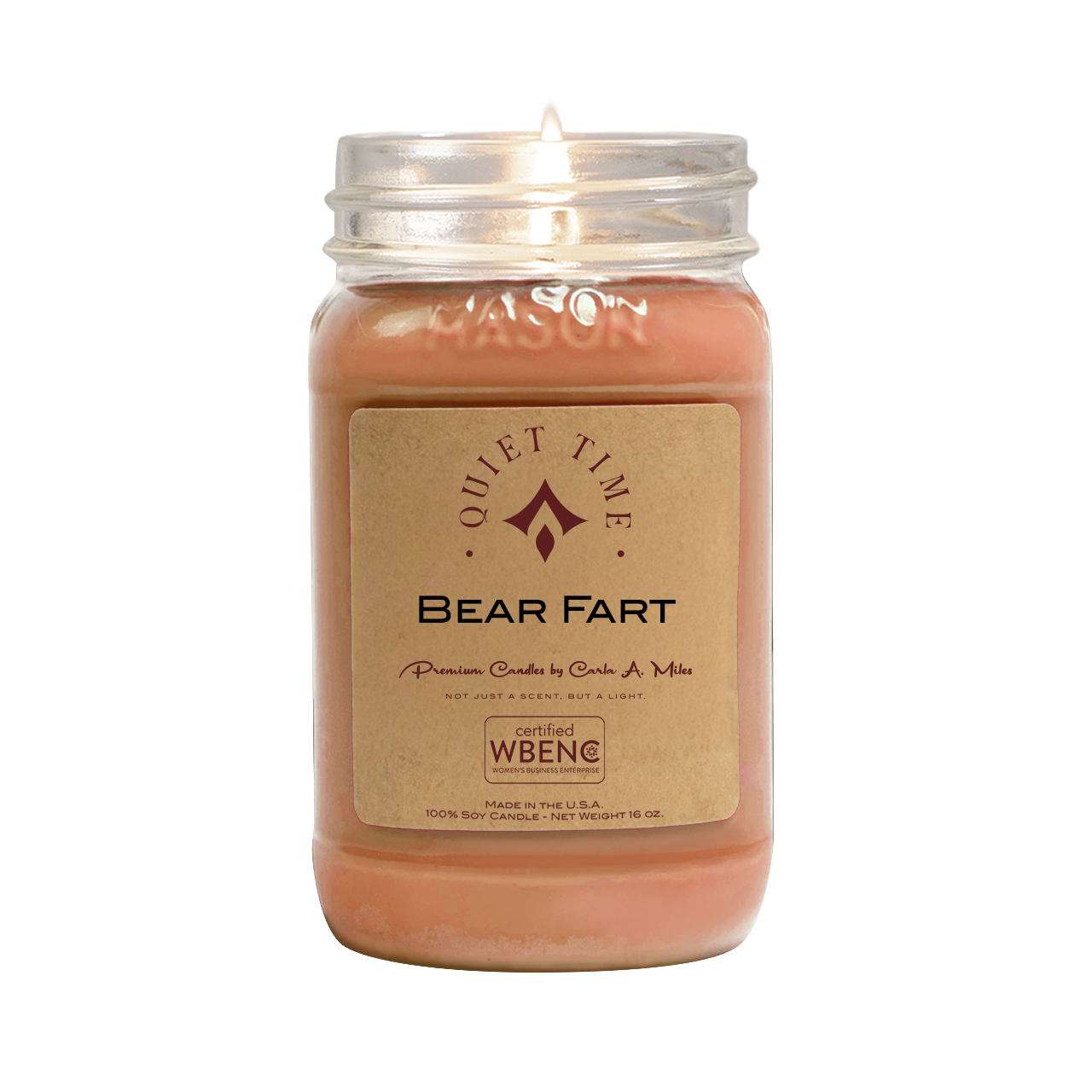 Bear Fart | Pure Soy Wax Candle | Made in USA