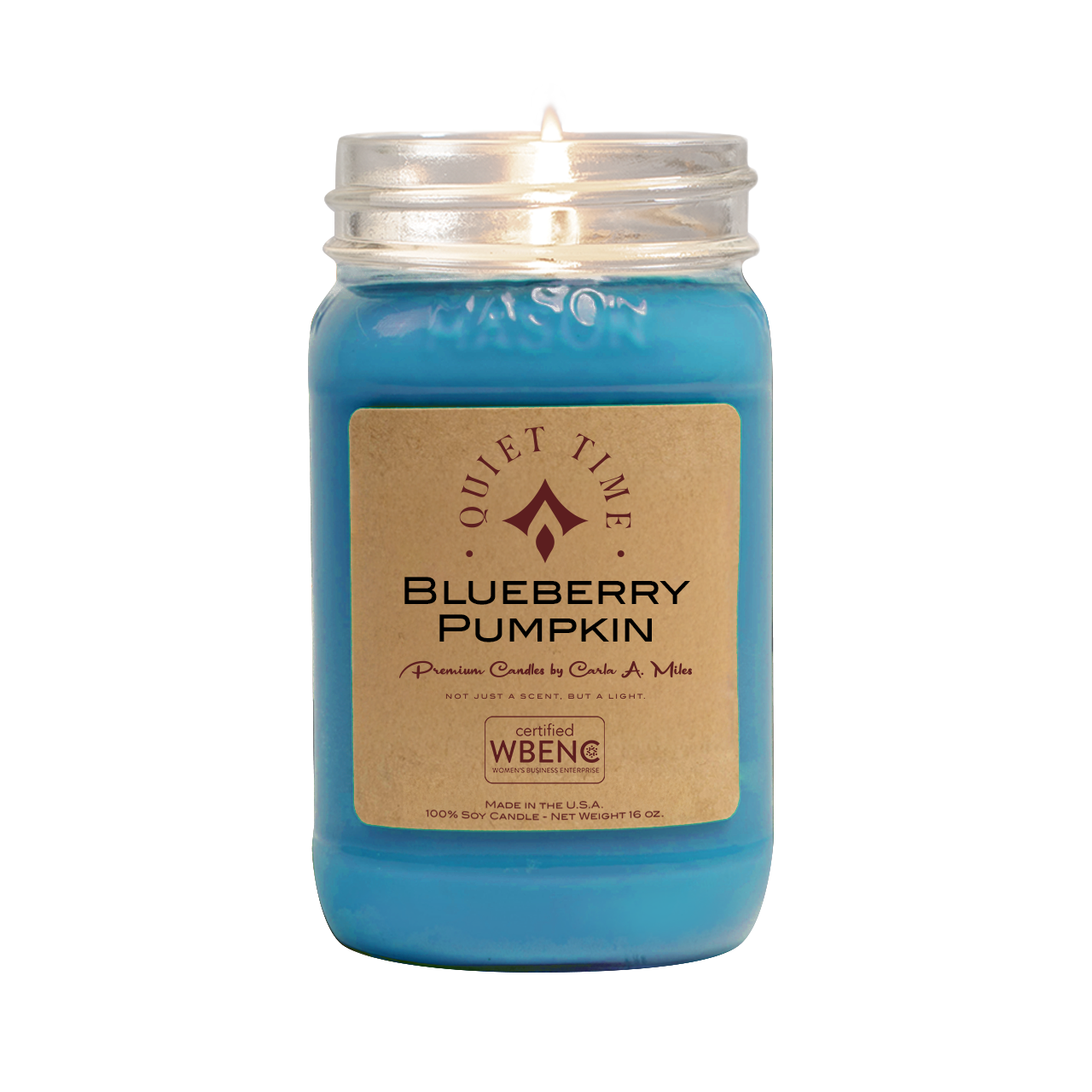 Blueberry Pumpkin | Pure Soy Wax Candle | Made in USA