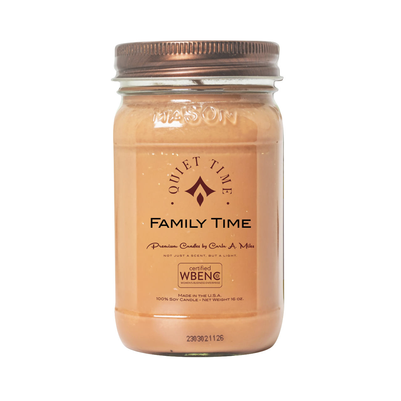 Family Time | Pure Soy Wax Candle | Made in USA