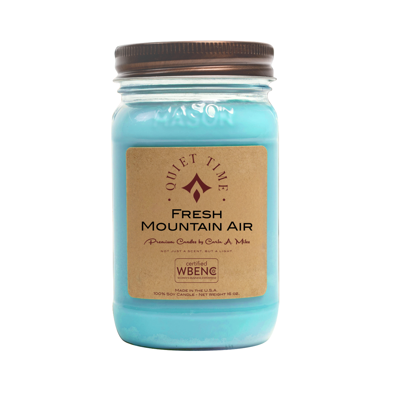 Fresh Mountain Air | Pure Soy Wax Candle | Made in USA