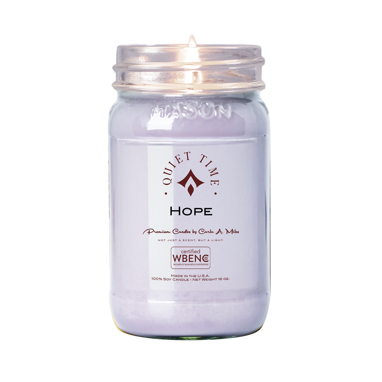 Hope | Pure Soy Wax Candle | Made in USA