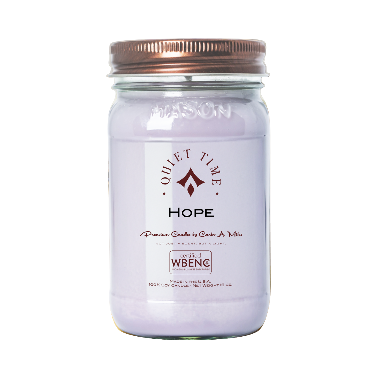 Hope | Pure Soy Wax Candle | Made in USA