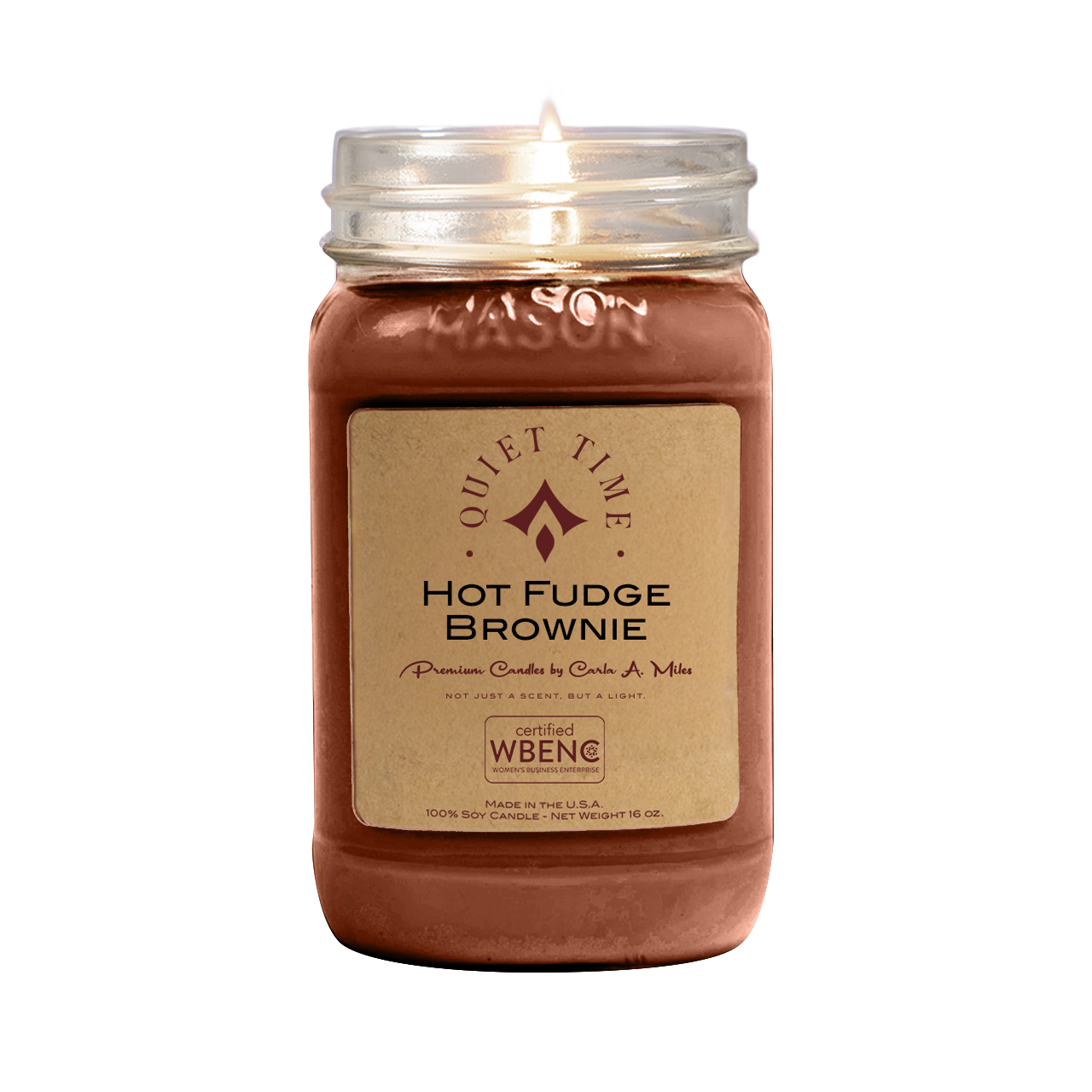 Hot Fudge Brownie | Pure Soy Wax Candle | Made in USA